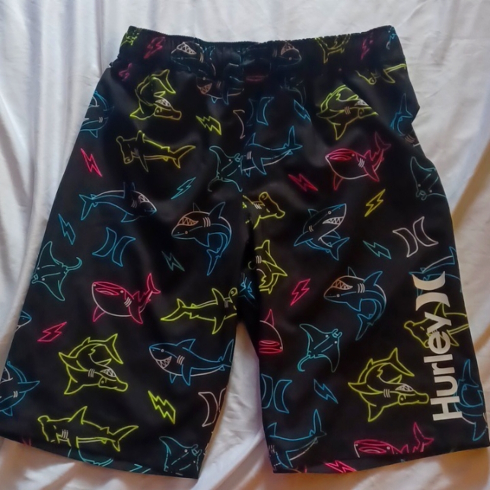 Boys hurley swim trunks
